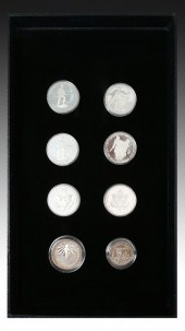 8 PC. UNITED STATES SILVER & C