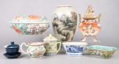 (8) Pcs Asian porcelain, c/o C