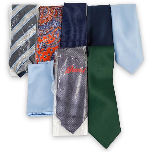 (8 PCS) BRIONI SILK NECKTIE