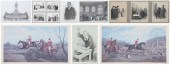 (8) Pcs framed prints & drawin