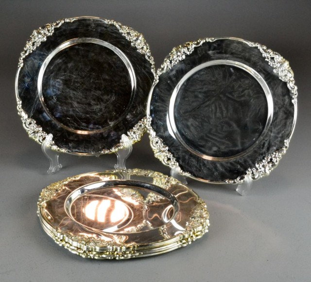 (8) Pcs. Godinger Silverplated