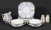 (8 PCS) QUIMPER FRENCH FAIENCE