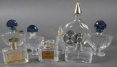 8 PERFUME BOTTLES, GUERLAIN, M