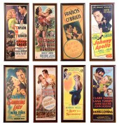 8 PIECE VINTAGE MOVIE POSTER L