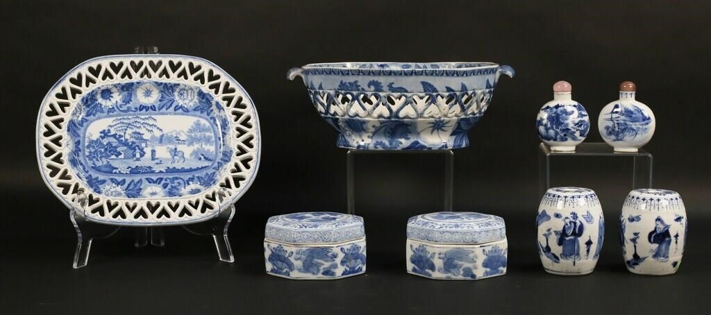 8 PIECES CHINESE & EXPORT