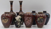 (8) PIECES OF JAPANESE CLOISON