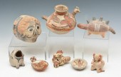 8 PIECES OF OLDER ACOMA STYLE