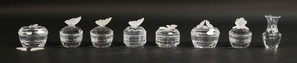 8 PIECES SWAROVSKI CRYSTAL TREASURE