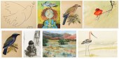 (8) Prints and paintings, incl