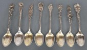8) REED & BARTON HARLEQUIN SIL
