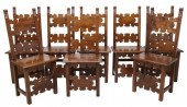 (8) RENAISSANCE REVIVAL WALNUT
