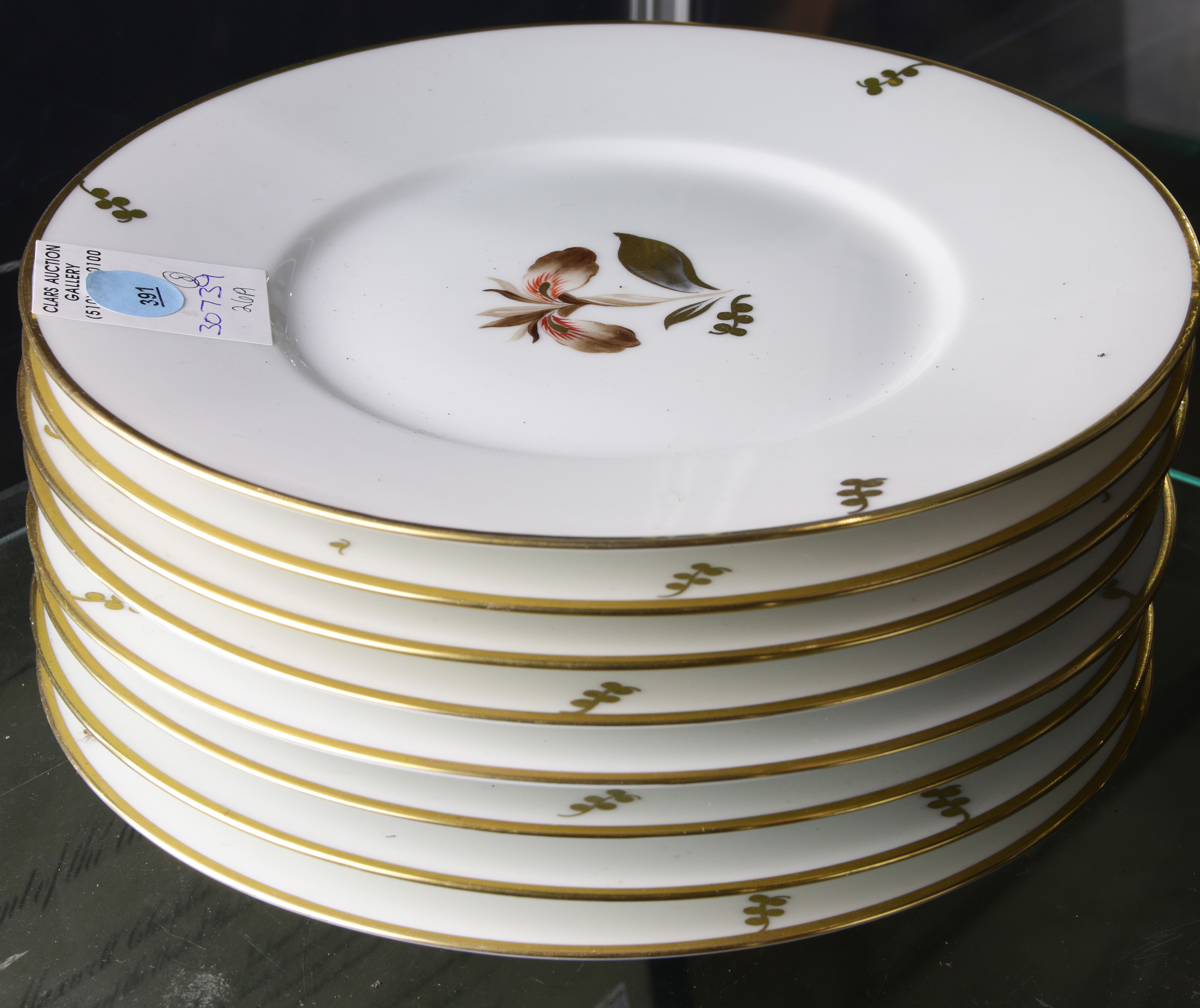 8 ROYAL COPENHAGEN PLATES