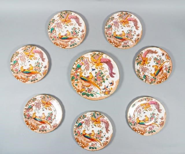 8 ROYAL CROWN DERBY OLDE AVESBURY