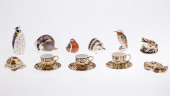 8 ROYAL CROWN DERBY PAPERWEIGH