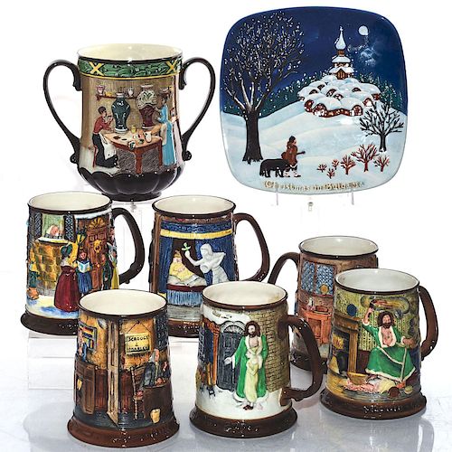 8 ROYAL DOULTON, BESWICK SERIESWARE