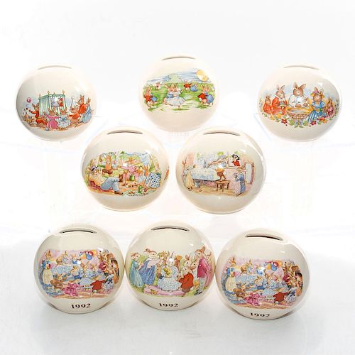 8 ROYAL DOULTON BUNNYKINS GLOBE