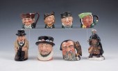 8 ROYAL DOULTON - CHARACTER SM