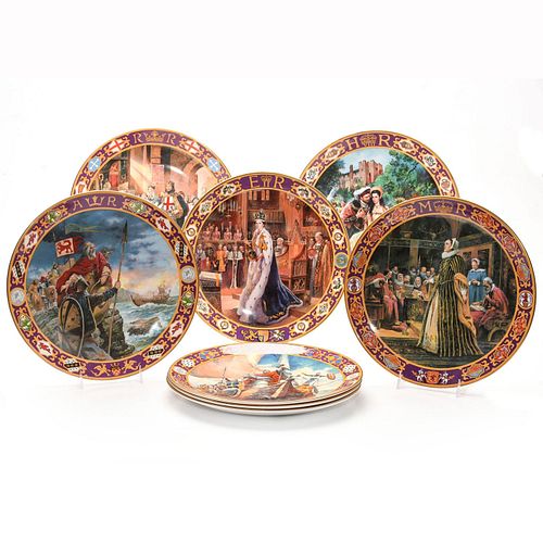8 ROYAL DOULTON DECORATIVE