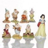 8 ROYAL DOULTON DISNEY FIGURES