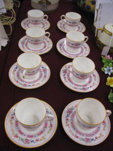 8 Royal Doulton Porcelain Cups &