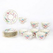 8 ROYAL WORCESTER KASHMIR TEAC