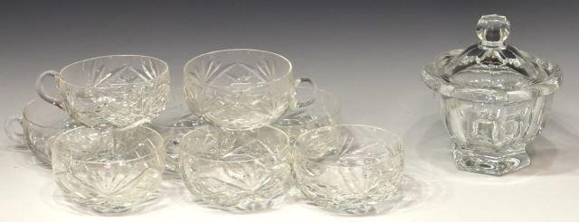 (8) SAINT LOUIS PUNCH CUPS &