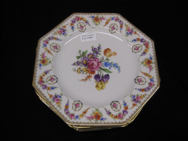 8 Schumann Porcelain Plates
