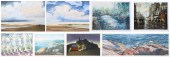 (8) Signed prints, artists inc