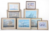 (8) Signed prints, includes (6