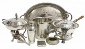(8) SILVER PLATE SERVICE ITEMS