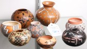 8 SOUTHWEST POTTERY MINIATURE