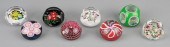 8 ST. LOUIS FRANCE PAPERWEIGHT