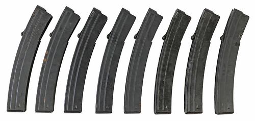 (8) STERLING 9MM CURVED STEEL