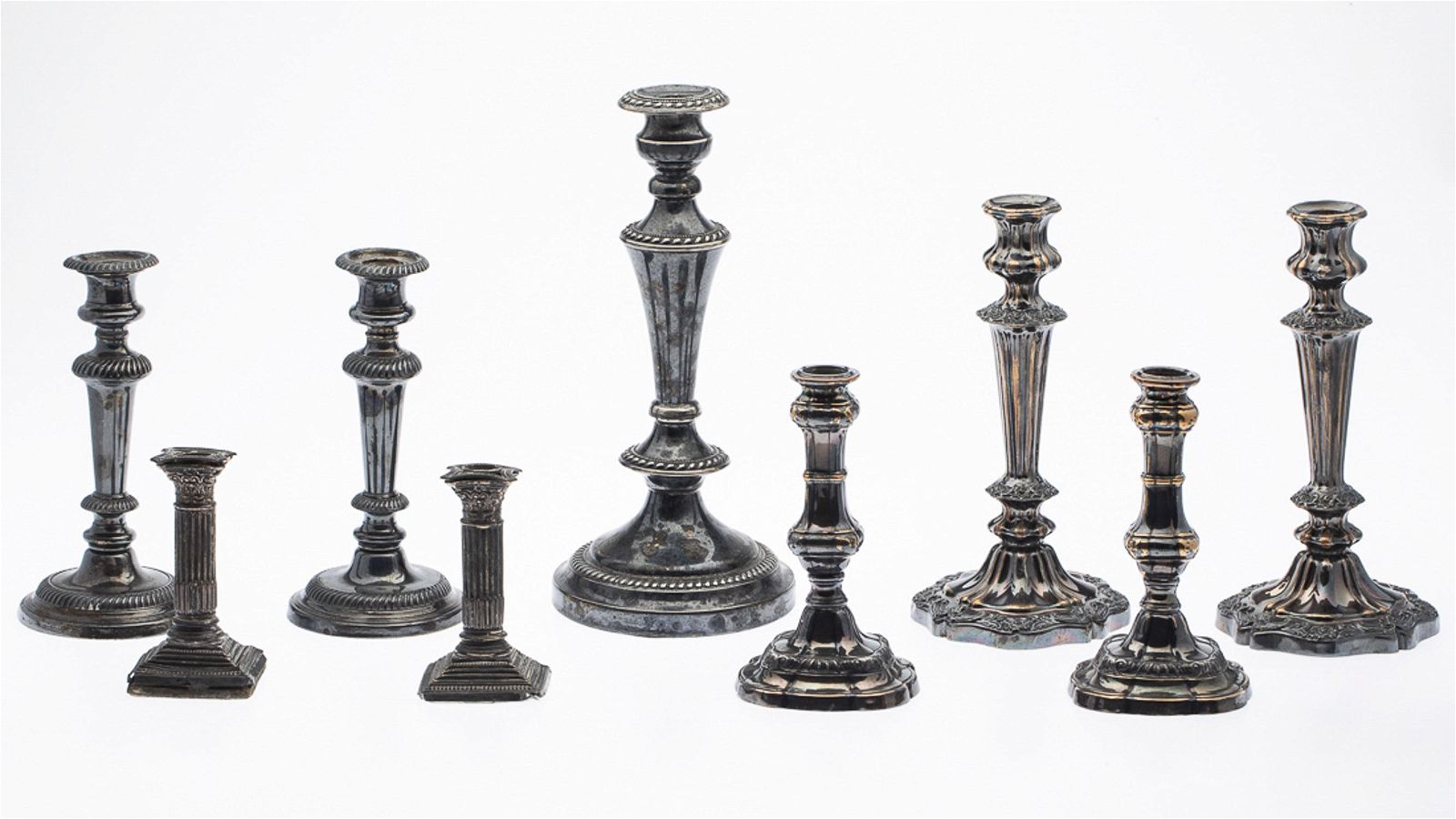 8 STERLING SILVER AND SILVER