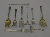 (8) STERLING SILVER SERVING FO