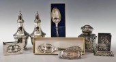 (8) STERLING SILVER TABLEWARE,