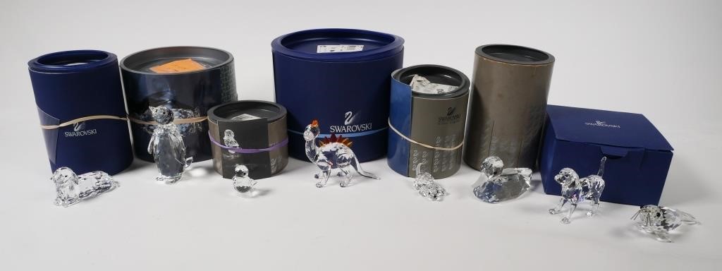 (8) SWAROVSKI ANIMAL