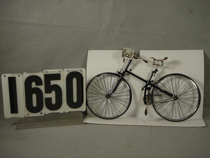 8" tall two wheel bicycle with