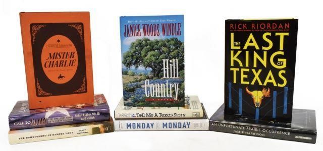 (8) TEXANA RELATED BOOKS, MANY