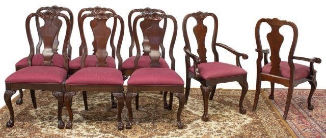 (8) THOMASVILLE CHIPPENDALE STYLE