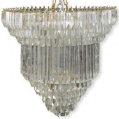 8 TIER CRYSTAL PRISM CHANDELIE