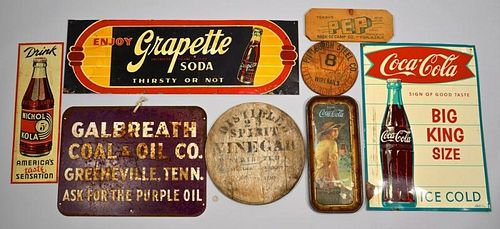 8 VINTAGE ADVERTISING SIGNS INC.