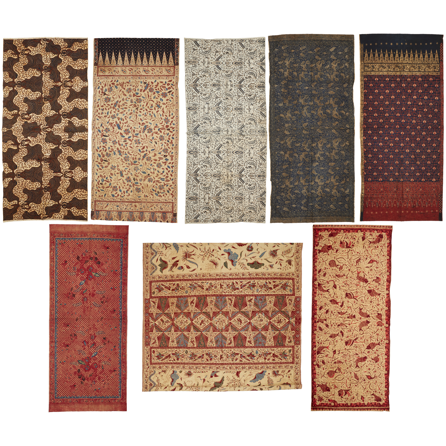 (8) VINTAGE INDONESIAN BATIK