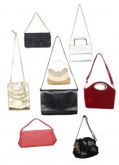 (8) Vintage ladies purses to i
