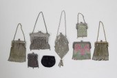 8 VINTAGE MESH COIN OR JUVENIL
