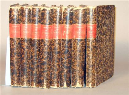 8 vols.  Aine, H. Roux.