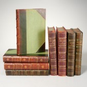 (8) VOLS SIGNED FINE DECORATIV