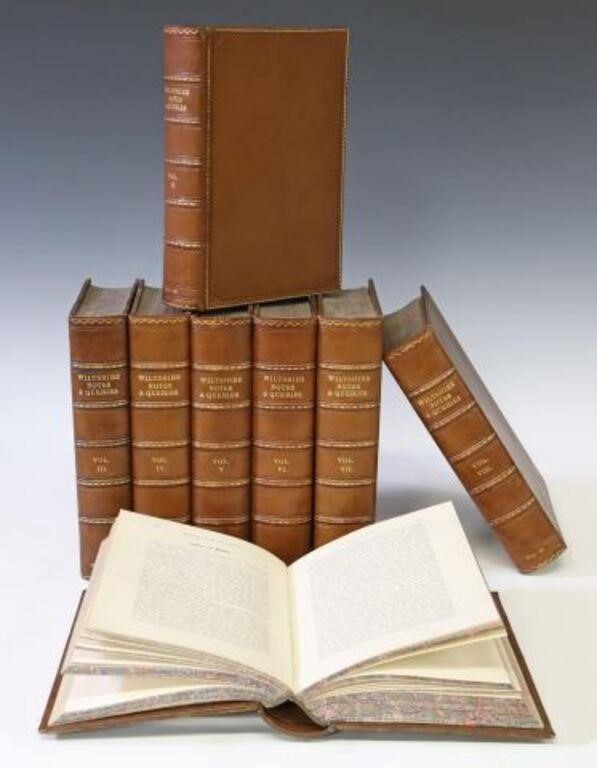 (8 VOLS) 'WILTSHIRE NOTES &