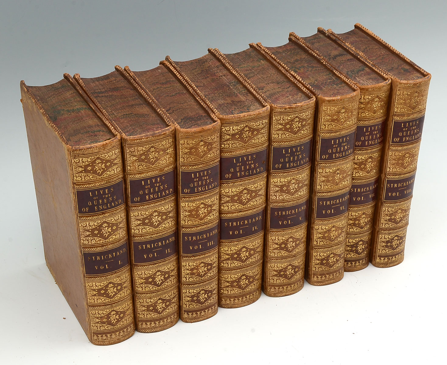 8 VOLUME STRICKLAND'S ''LIVES OF