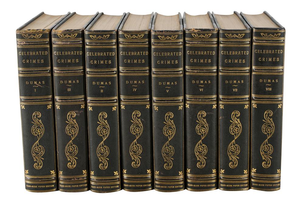 8 VOLUMES ALEXANDER DUMAS